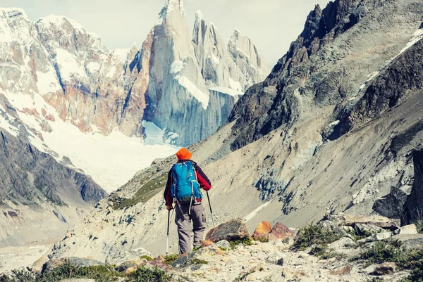 Escursione in Patagonia u — Foto Stock