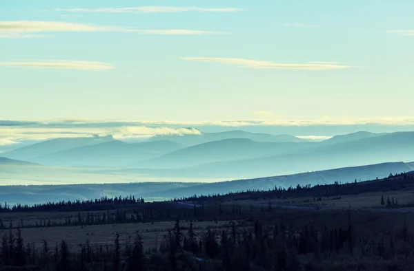 Polarlandschaft Tundra — Stockfoto