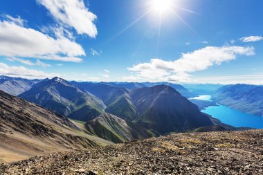 pitoresk Kanada dağlar 