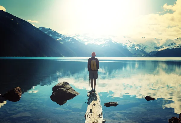 Beautiful Garibaldi Lake — Stock Photo, Image