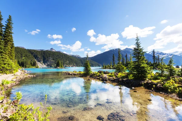 Krásné jezero Garibaldi — Stock fotografie