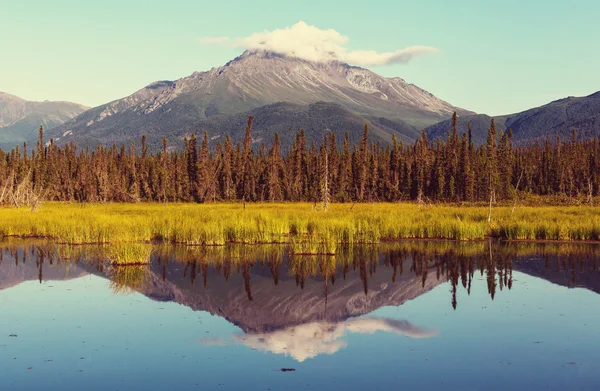 Schöne alaska-berge — Stockfoto