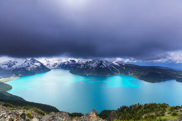 Beautiful Garibaldi Lake Royalty Free Stock Images