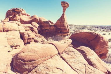 kumtaşı oluşumları Utah