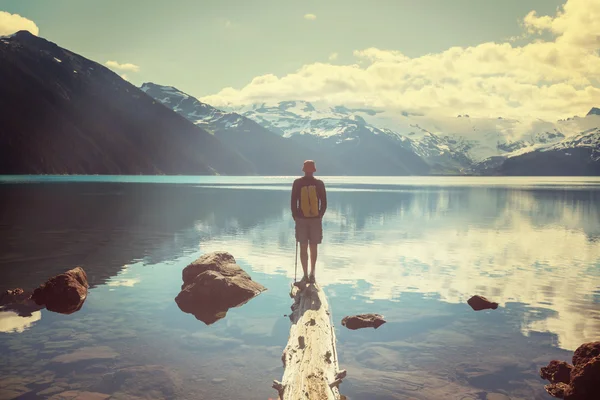 Hermoso lago Garibaldi — Foto de Stock