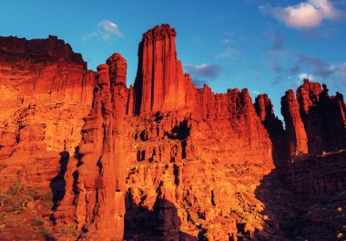 Beautiful Fisher Towers clipart