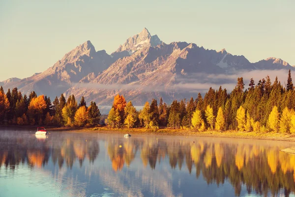 Ősszel a Grand Teton National Park — Stock Fotó