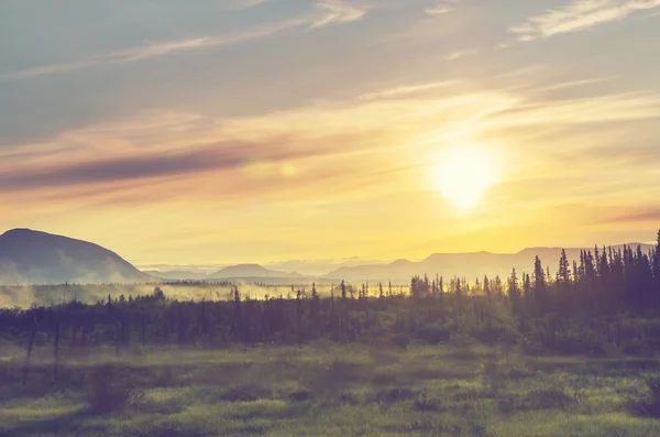 Pittoreska kanadensiska berg — Stockfoto