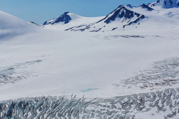 Glaciar de saída no Alasca — Fotografia de Stock