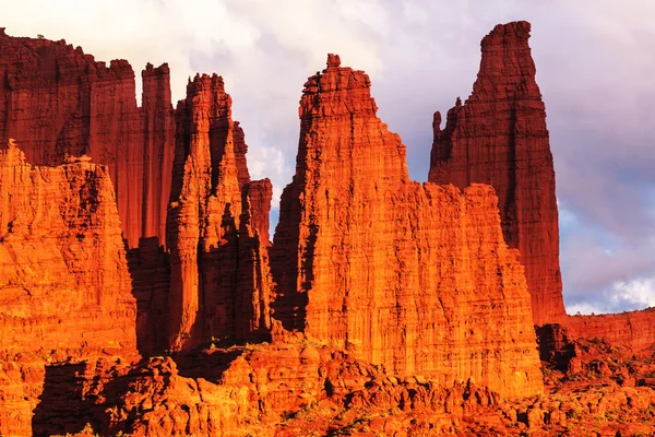 Beautiful Fisher Towers — Stock Photo, Image