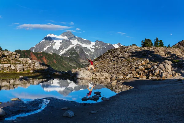 Krásné hory Shuksan — Stock fotografie