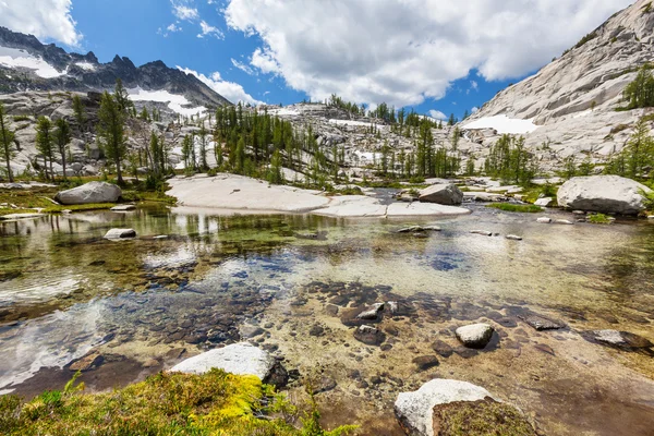 Mooie Alpine lake, Verenigde Staten — Stockfoto