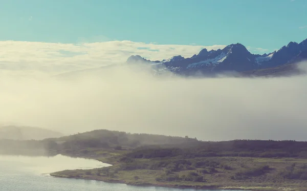 アラスカ州の風光明媚な山 — ストック写真