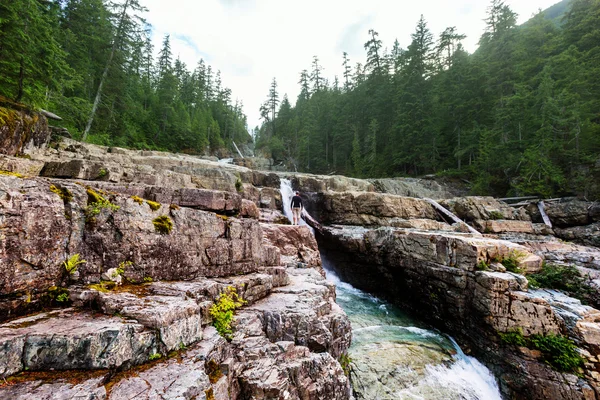 Hermosa cascada en Vancouver — Foto de Stock