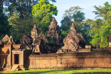 Khmer temple Koh Ker clipart