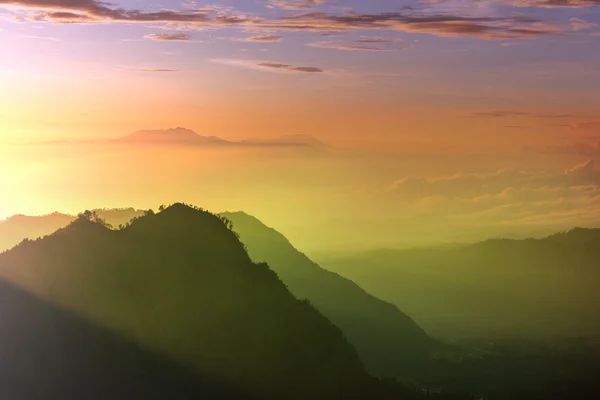 Montagne dell'isola di Java — Foto Stock