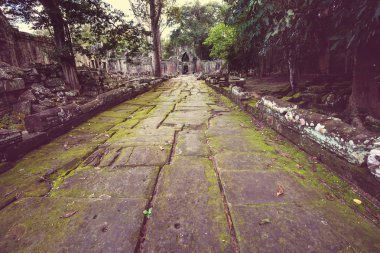Antik Khmer uygarlık kalıntıları 