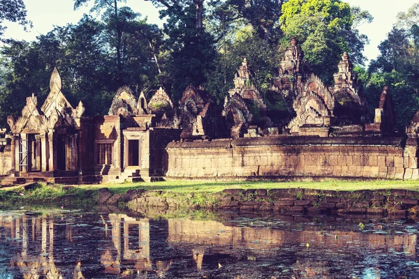 Antiguo templo Khmer Koh Ker — Foto de Stock