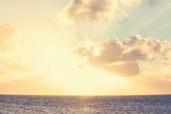 Natursköna havet solnedgång — Stockfoto