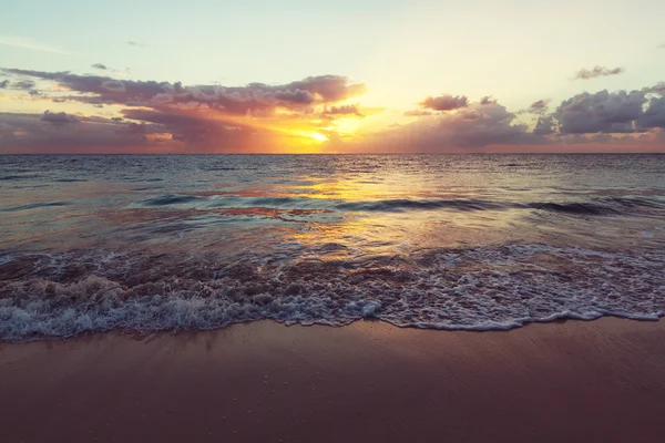 Deniz günbatımı — Stok fotoğraf