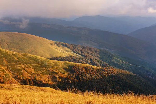 Temporada Final Otoño Las Montañas — Foto de Stock