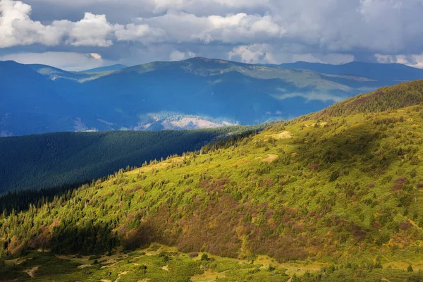 Beautiful Natural Landscapes Carpathian Mountains — Stock Photo, Image