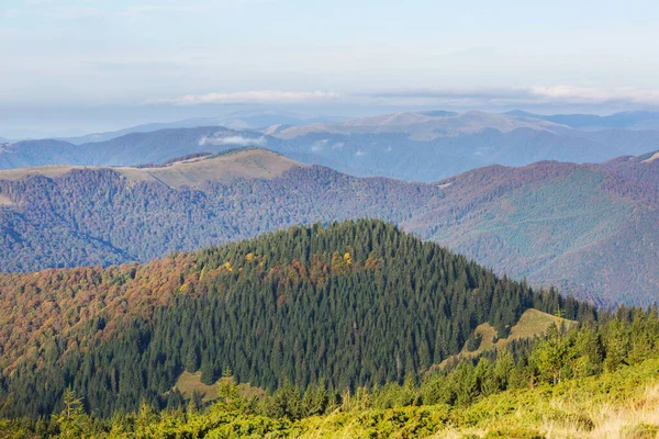 Hermosos Paisajes Naturales Las Montañas Cárpatas — Foto de Stock