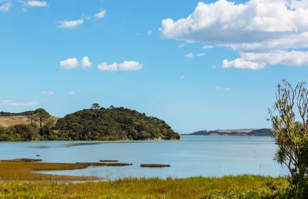 Hermosos Paisajes Playa Del Océano Nueva Zelanda Inspirando Fondo Natural — Foto de Stock