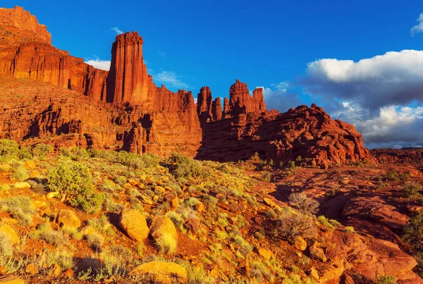 Красивые Пейзажи Американской Пустыни — стоковое фото