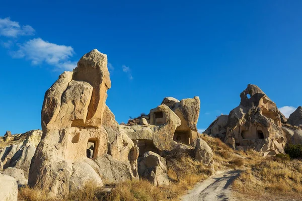 土耳其著名的卡帕多西亚罕见的岩石形成 — 图库照片