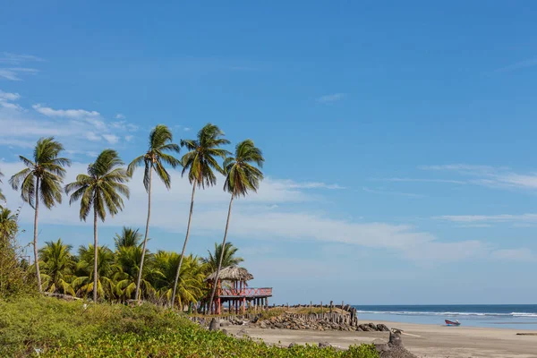 Piękne Letnie Krajobrazy Tropikalnej Plaży — Zdjęcie stockowe