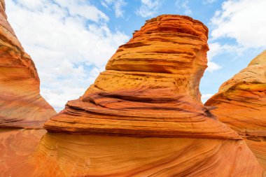 Vermillion Cliffs Vahşi Doğa Bölgesi, Utah ve Arizona 'dan Çakal Buttes.