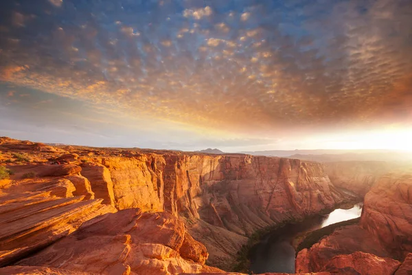 Canyon Del Fiume Colorado Nello Utah Usa — Foto Stock