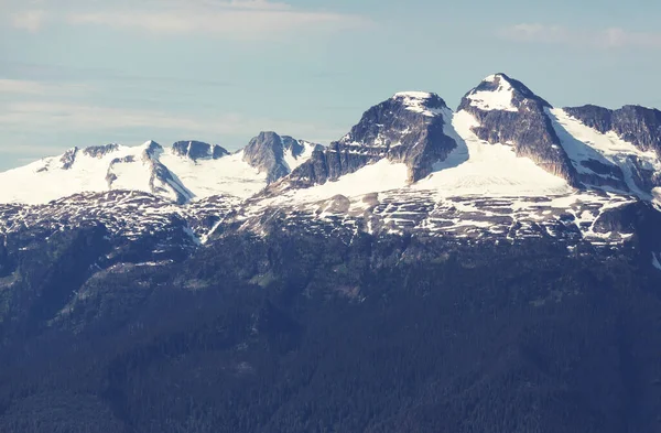 Schilderachtig Uitzicht Bergen Canadese Rockies Het Zomerseizoen — Stockfoto