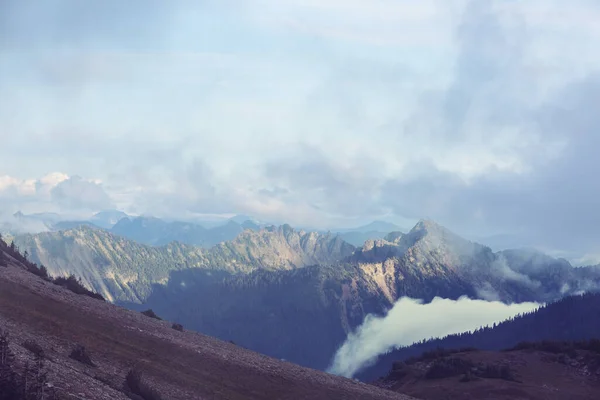 Schöner Berggipfel Der North Cascade Range Washington Usa — Stockfoto