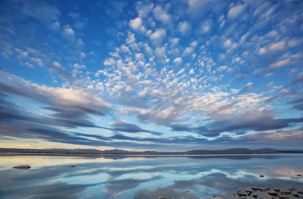 Paysages Naturels Étonnants Nouvelle Zélande Lac Des Montagnes — Photo