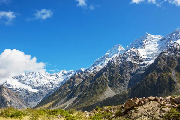 Schöne Naturlandschaften Mount Cook Nationalpark Südinsel Neuseeland — Stockfoto