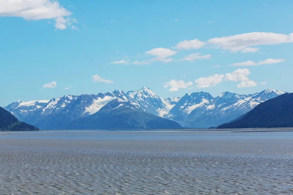 Ungewöhnliche Sommerlandschaften Von Alaska Vereinigte Staaten — Stockfoto