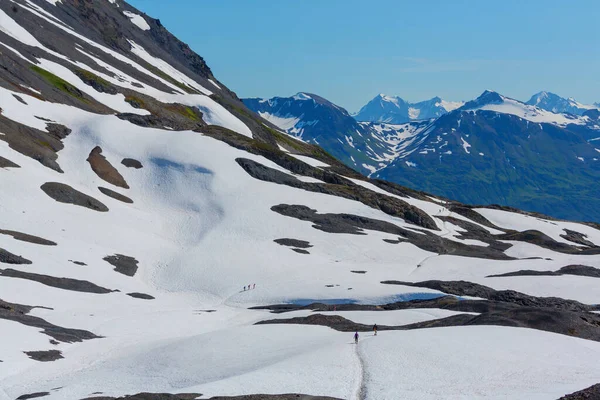 Wandelen Alaska Zomer — Stockfoto