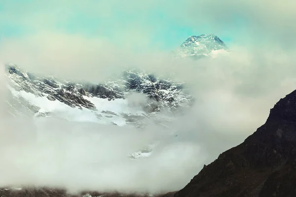 Krásné Přírodní Scenérie Mount Cook National Park Jižní Ostrov Nový — Stock fotografie