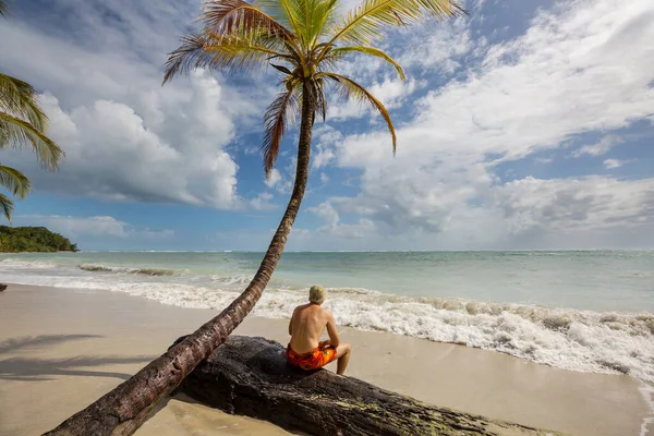 Lindas Paisagens Verão Praia Tropical — Fotografia de Stock