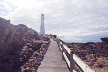 Pasifik kıyısındaki deniz feneri, Yeni Zelanda