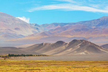 Kuzey Arjantin 'in fantastik manzaraları. Güzel, ilham verici doğal manzaralar..
