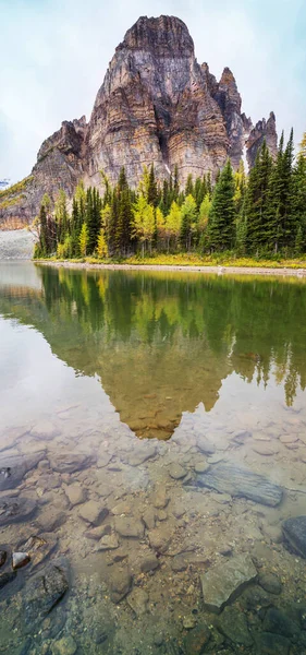 Paysages Montagneux Étonnants Dans Parc Provincial Mount Assiniboine Colombie Britannique — Photo