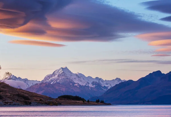 Вигляд Величну Гору Аоракі Кук Нова Зеландія — стокове фото