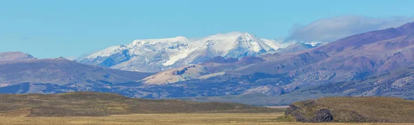 Πεζοπόρος Στο Εθνικό Πάρκο Perito Moreno Παταγονία Αργεντινή — Φωτογραφία Αρχείου