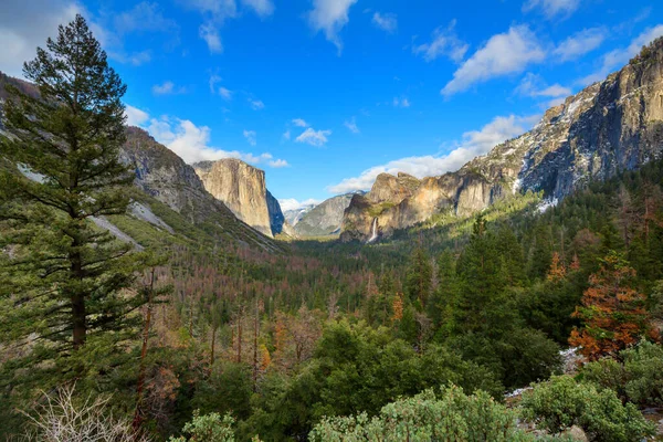 美しいヨセミテ国立公園の風景 カリフォルニア州 — ストック写真