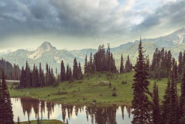 Dağlardaki güzel manzaralar