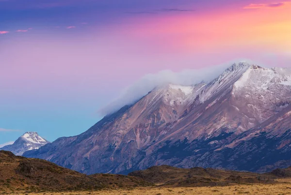 Caminhante Parque Nacional Perito Moreno Patagônia Argentina — Fotografia de Stock