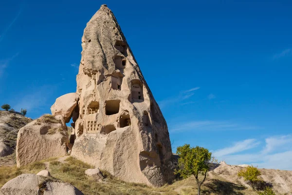 Formation Rocheuse Inhabituelle Cappadoce Turquie — Photo